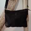 Sac à franges en cuir noir – Image 6