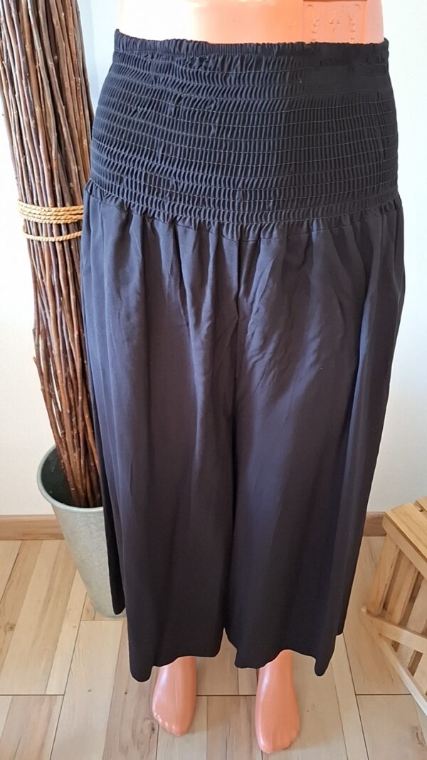 Pantalon jupe culotte noire