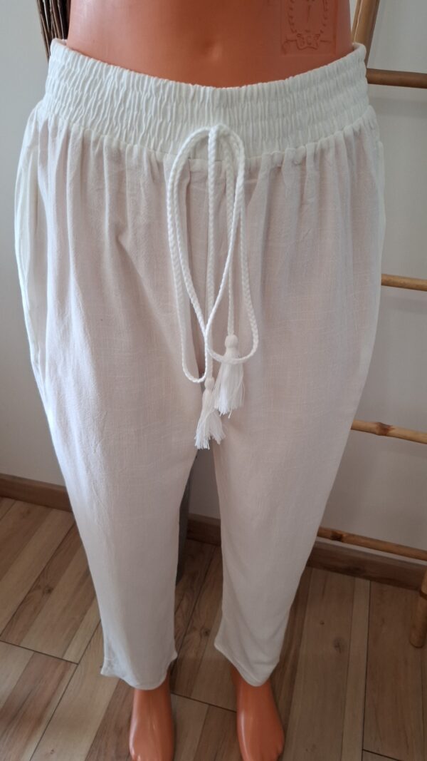 pantalon blanc