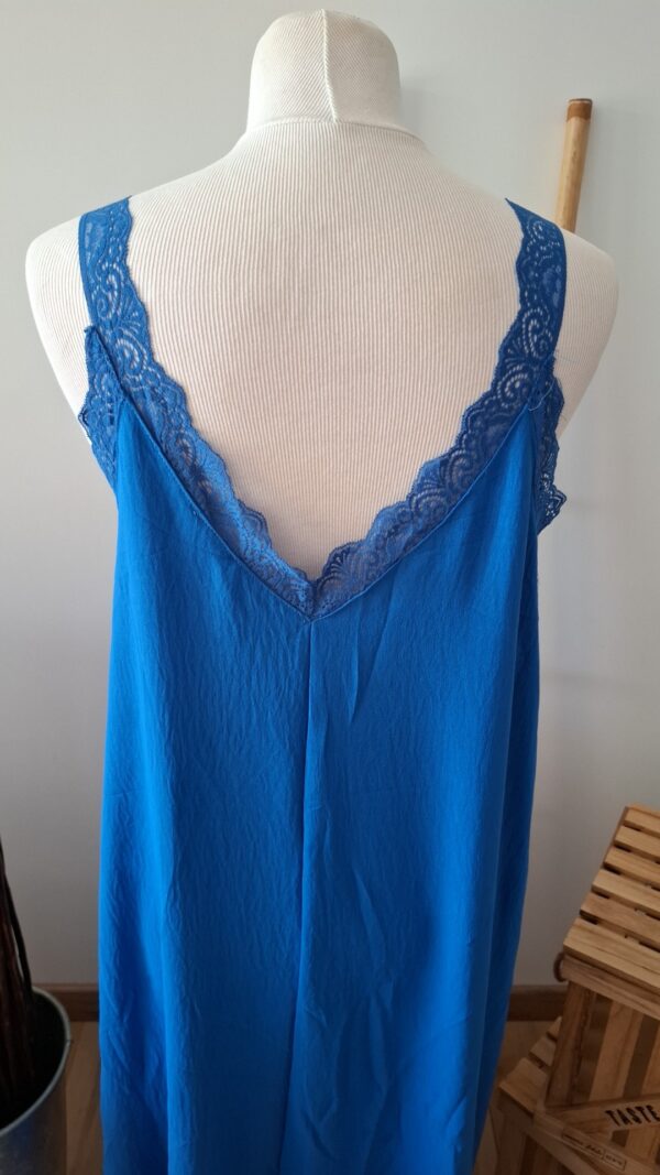 Robe longue bleu – Image 3