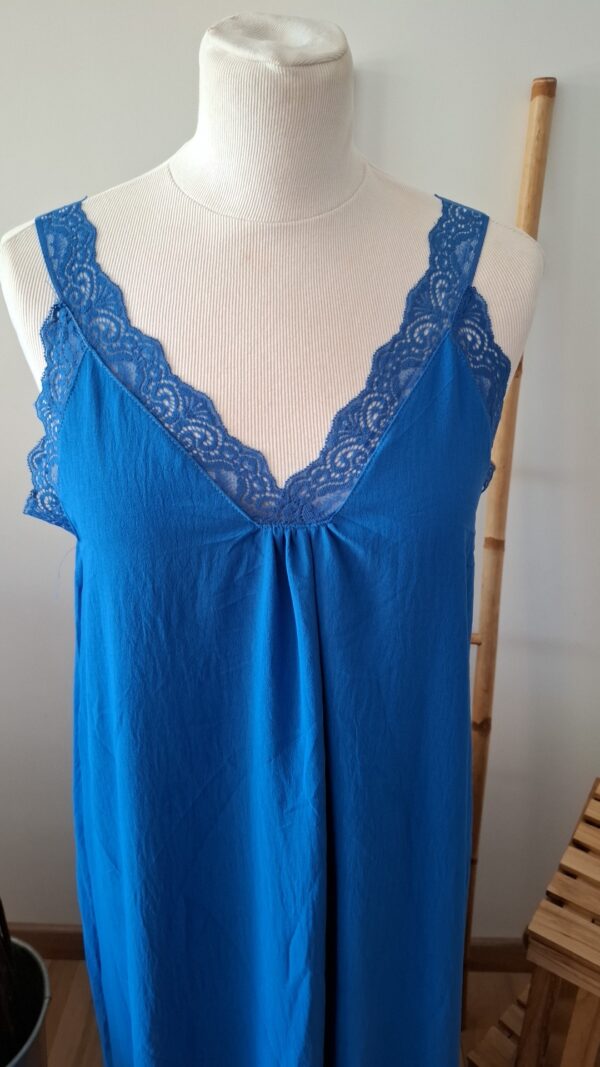 Robe longue bleu – Image 4