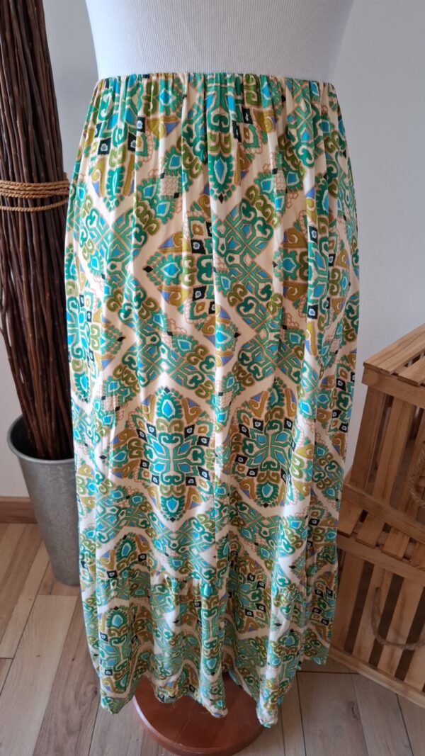 Robe longue verte Oukedro – Image 4