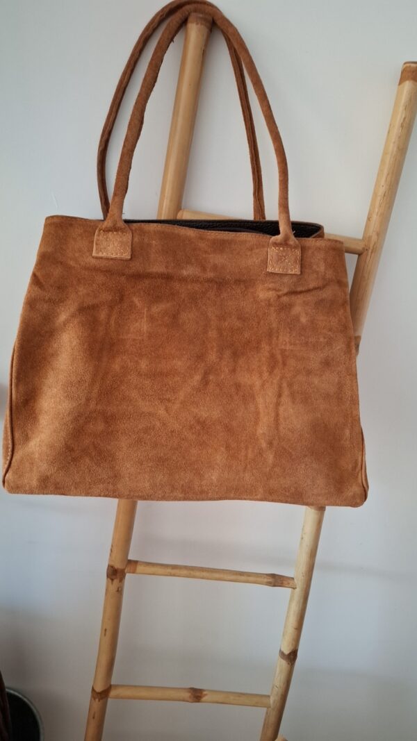 Sac en cuir marron