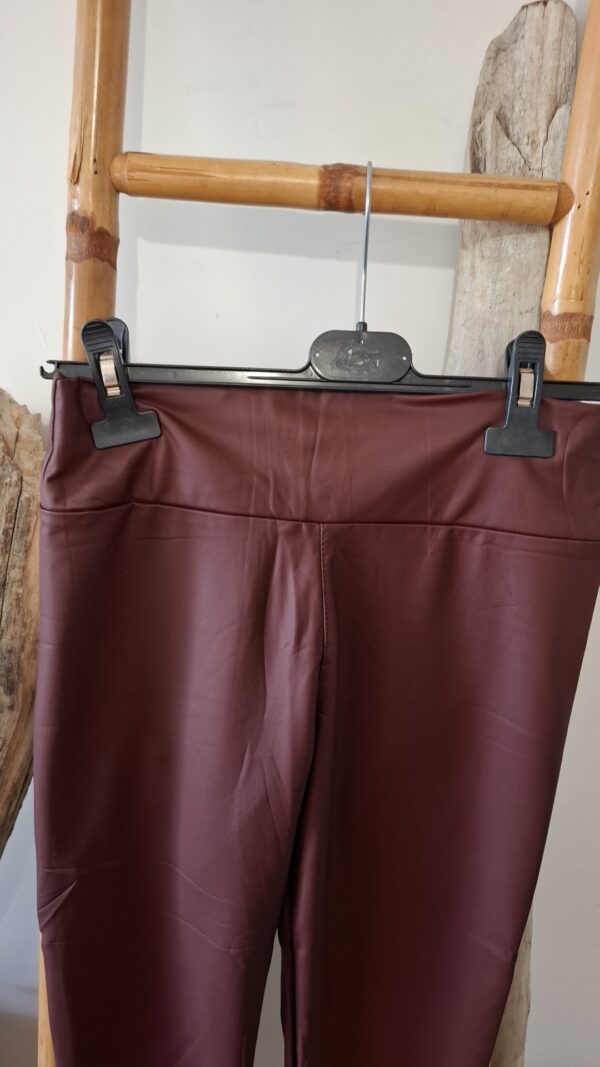 Legging bordeaux – Image 3