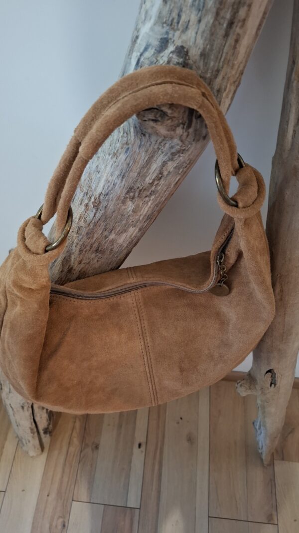 Sac en cuir marron – Image 3