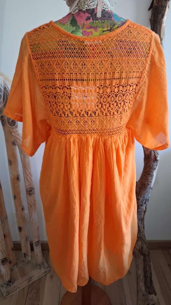 Robe orange – Image 4
