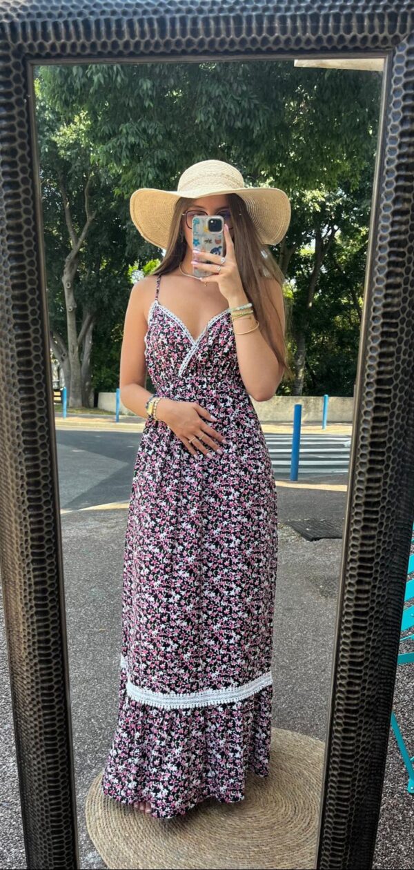Robe fleurie