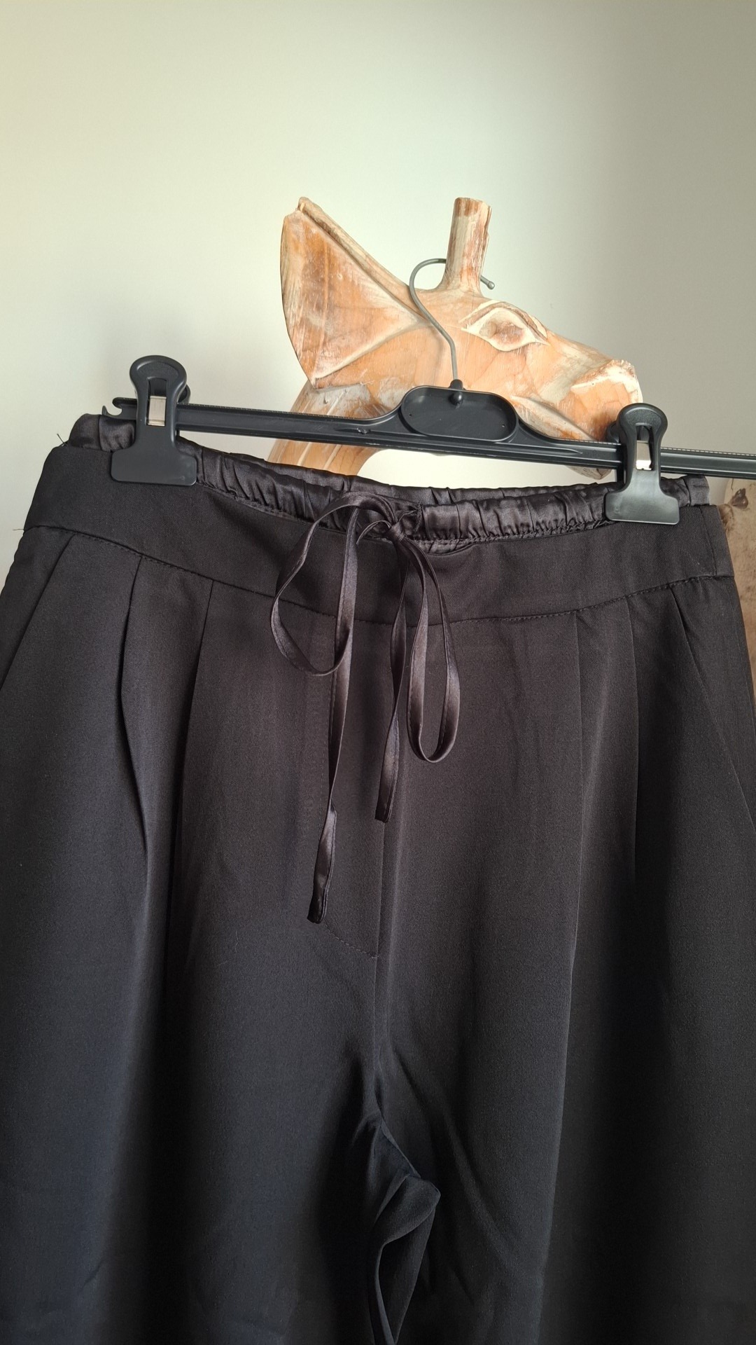 Pantalon Manosque chic noir large – Image 2