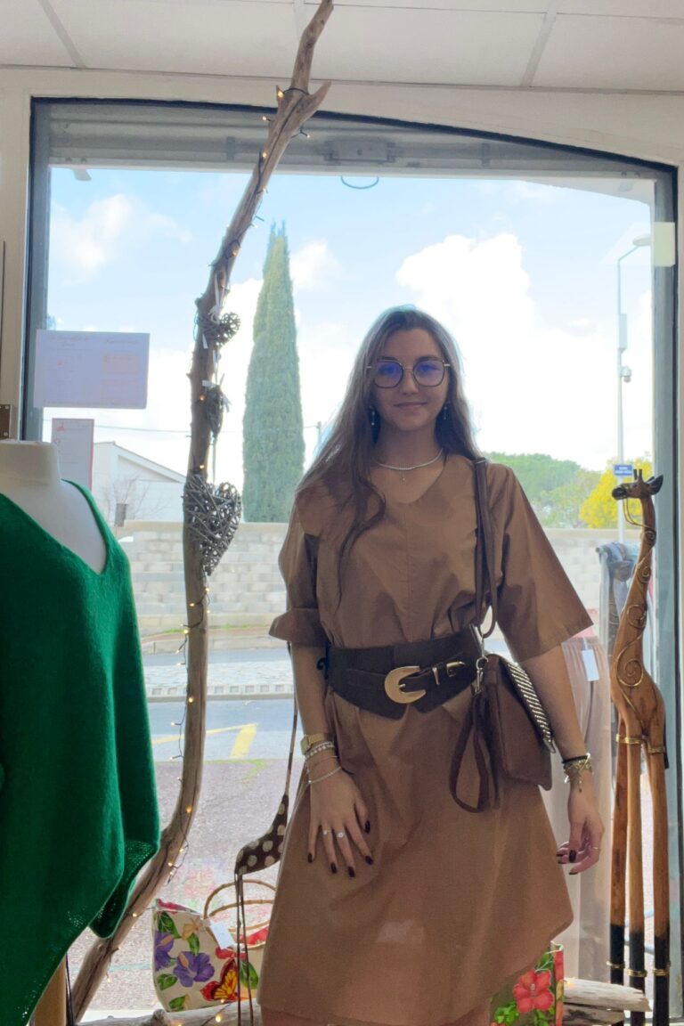 Robe ample Terracotta