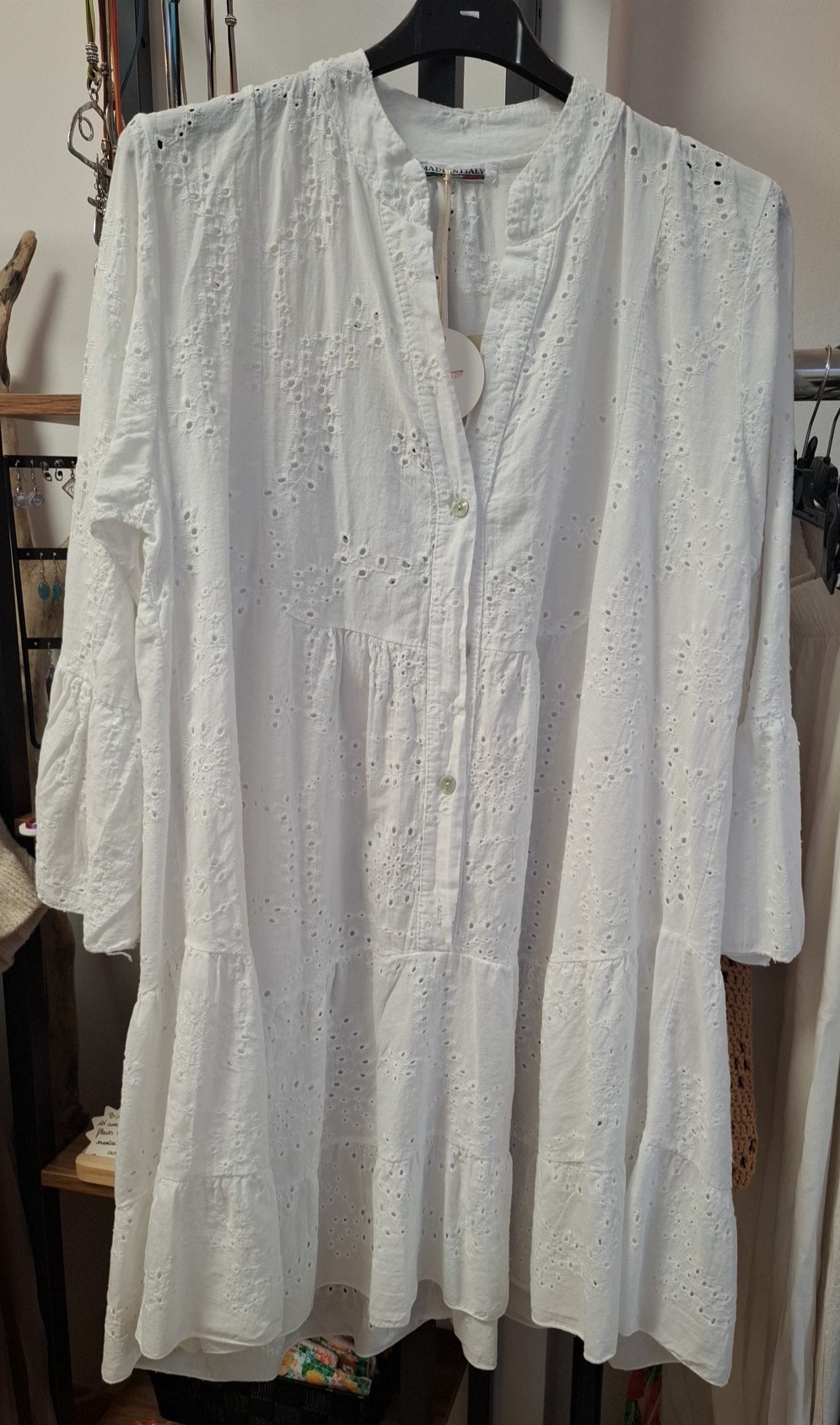 Robe broderie blanche – Image 6