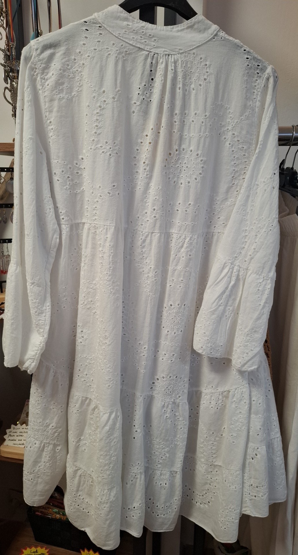 Robe broderie blanche – Image 7