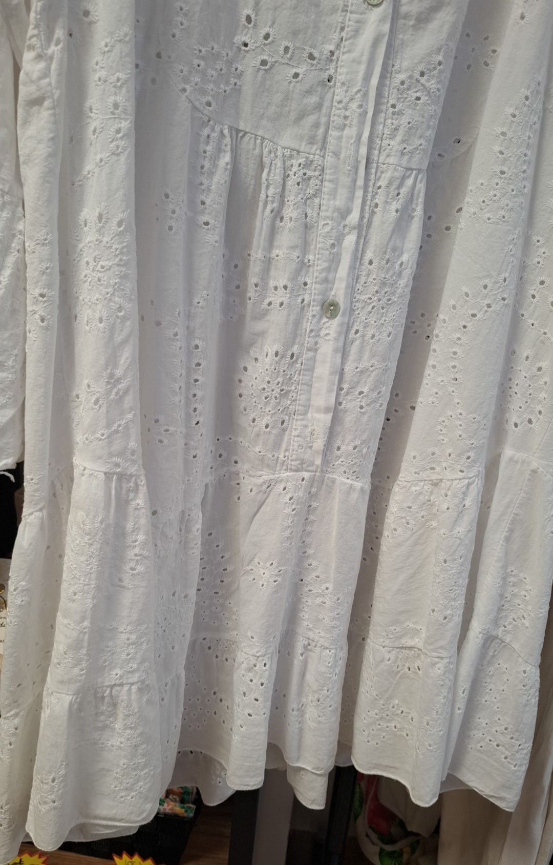 Robe broderie blanche – Image 4