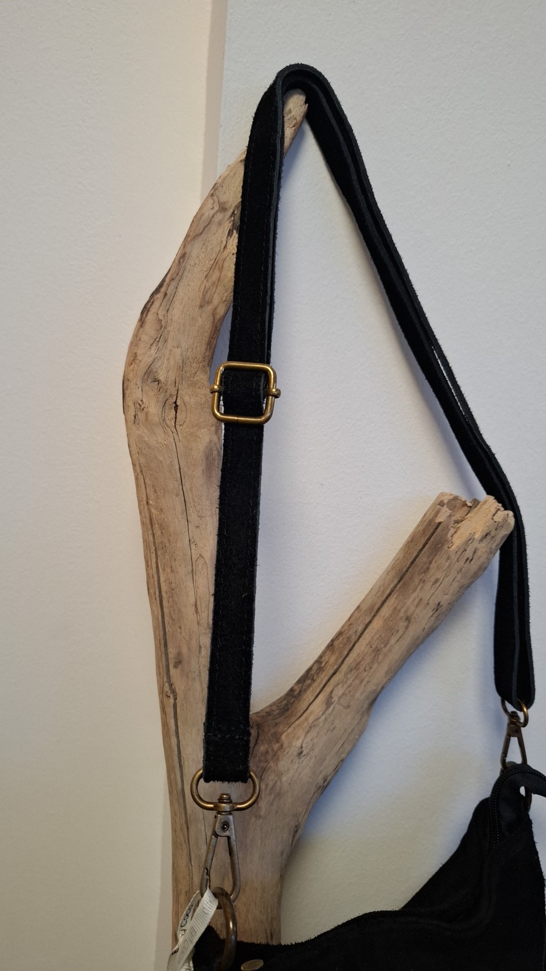 Sac à franges bohème Noir – Image 2