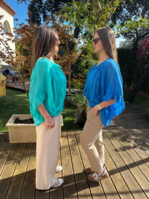 Blouse bohème différents coloris