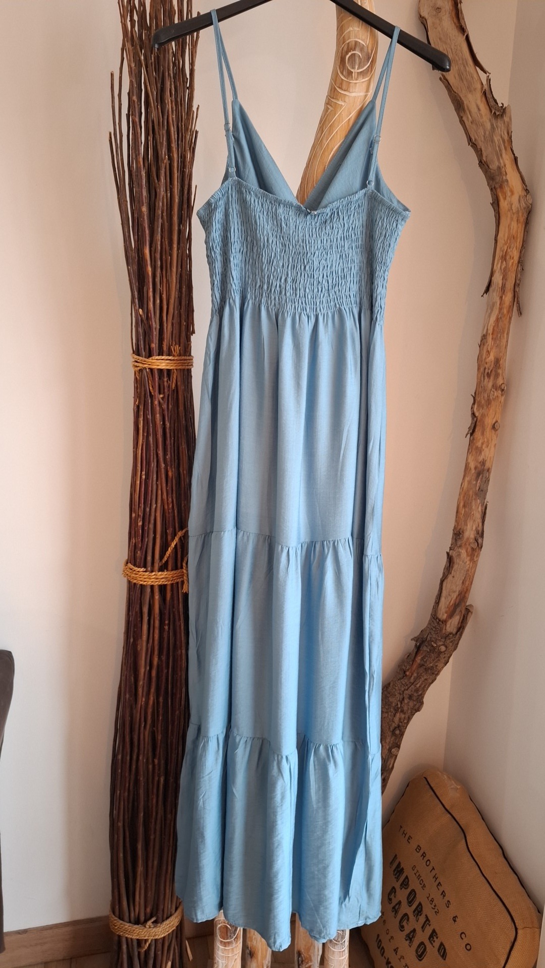 Robe longue bleu jean – Image 2