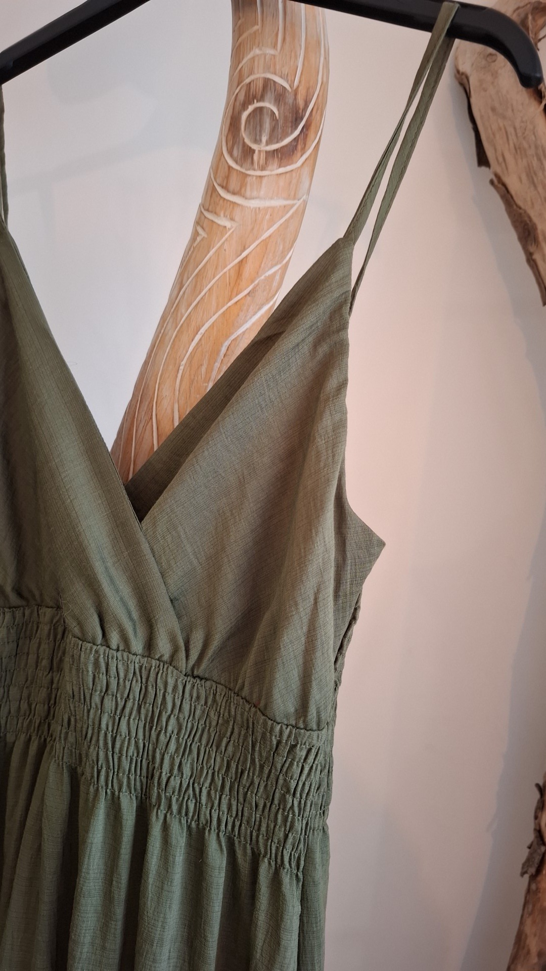 Robe longue kaki – Image 3