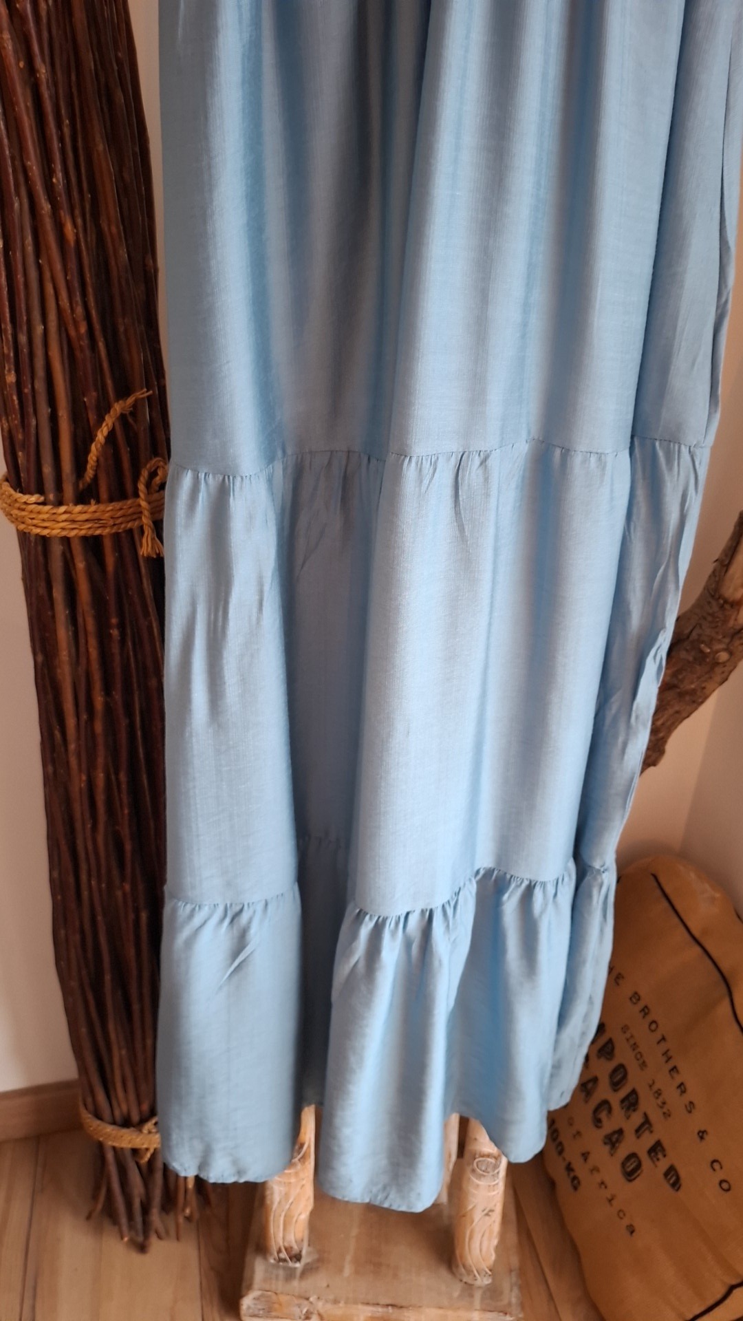 Robe longue bleu jean – Image 4