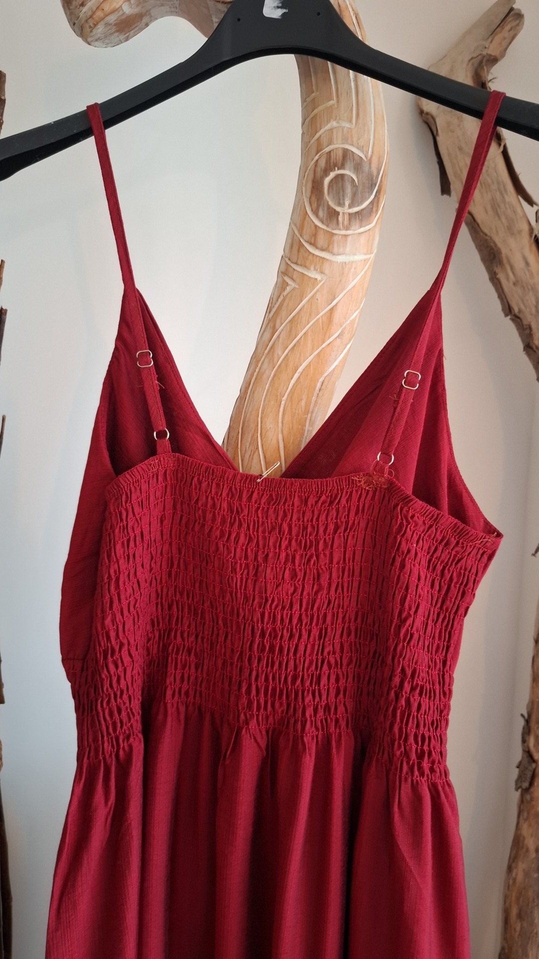 Robe longue rouge – Image 3