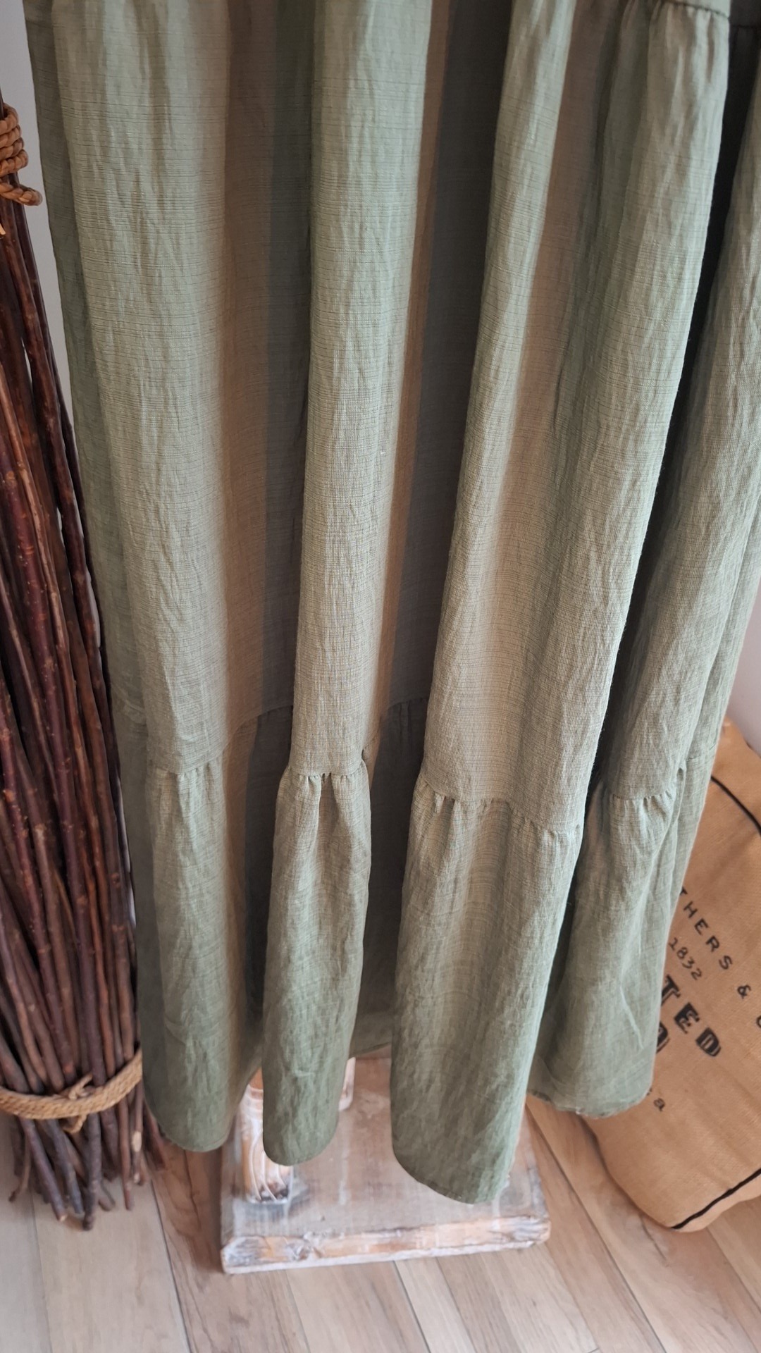 Robe longue kaki – Image 6